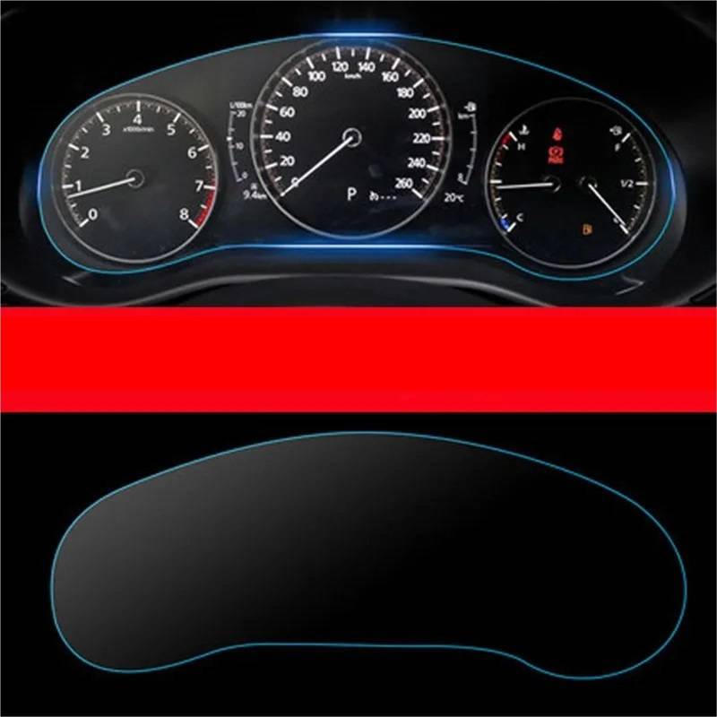 GPS-Displayschutz Für Mazda 3 8,8 Zoll 2019 2020 2021 GPS Navigation Gehärtetem Glas Display-schutzfolie Instrument Panel Schutz Film Displayschutzfolie(for Instrument) von DUDUYANG