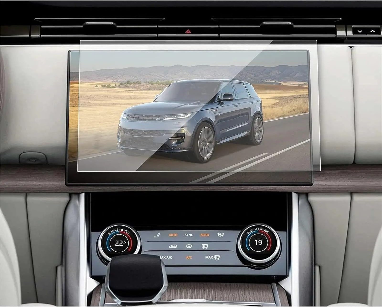 GPS-Displayschutz Für Range Für Rover Für Sport Für Range Für Rover Pivi Pro 2023 2024 13,1 Zoll Auto LCD GPS Navigation Gehärtetem Glas Bildschirm Film Schutz Displayschutzfolie von DUDUYANG