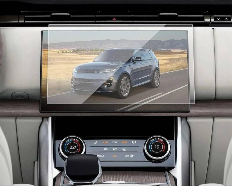 GPS-Displayschutz Für Range Für Rover Für Sport Für Range Für Rover Pivi Pro 2023 2024 13,1 Zoll Auto LCD GPS Navigation Gehärtetem Glas Bildschirm Film Schutz Displayschutzfolie von DUDUYANG