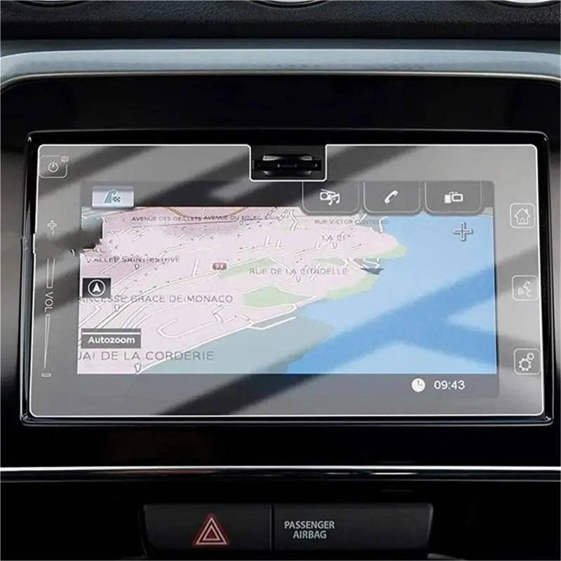 GPS-Displayschutz Für Suzuki Für Vitara Für MK4 LY 2015 2016 2017 2018 2019 2020-2023 Auto Navigation GPS Film Touch Innen Zubehör Gehärtetes Glas Displayschutzfolie Displayschutzfolie von DUDUYANG