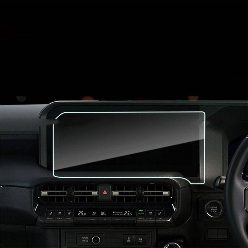 GPS-Displayschutz Für Toyota Für Land Für Cruiser 250 2024 12,3 Zoll Auto Infotainment GPS Navigation Anti-Scratch-Film Gehärtetes Glas Screen Protector Displayschutzfolie von DUDUYANG