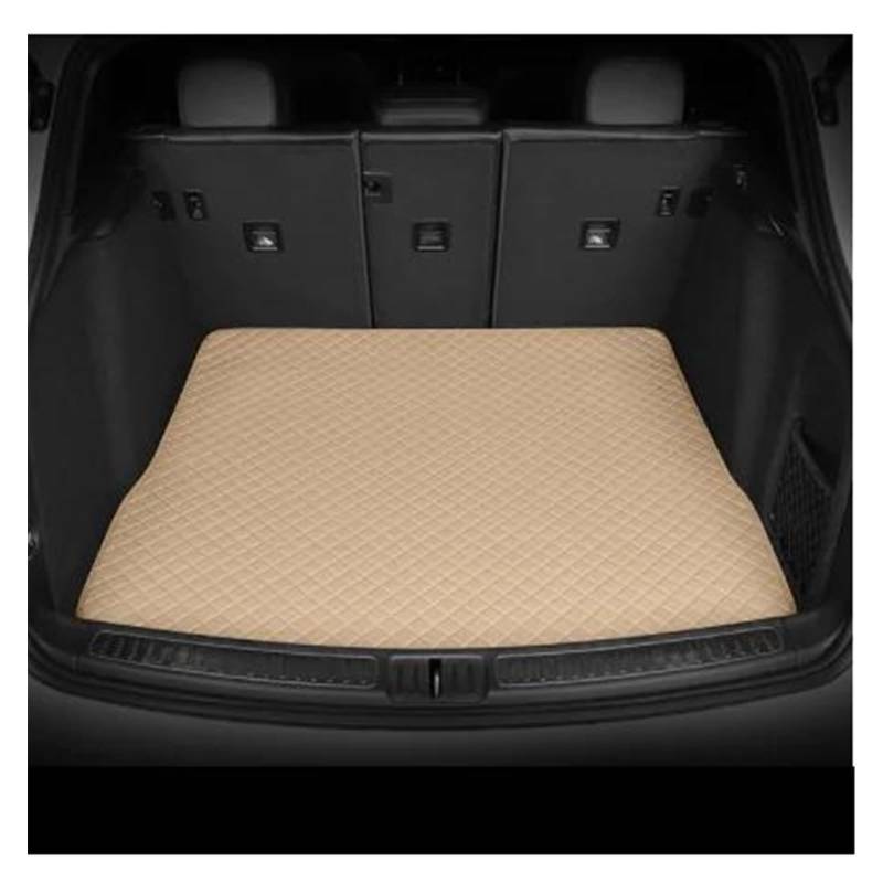 Kofferraum Schutzmatte Kofferraumwanne Set Benutzerdefinierte Auto-Kofferraum-Matten Alle Modelle Für Nissan Für Pathfinder R51 R52 Auto Teppich Teppich Zubehör Styling Interieur(Beige,A) von DUDUYANG