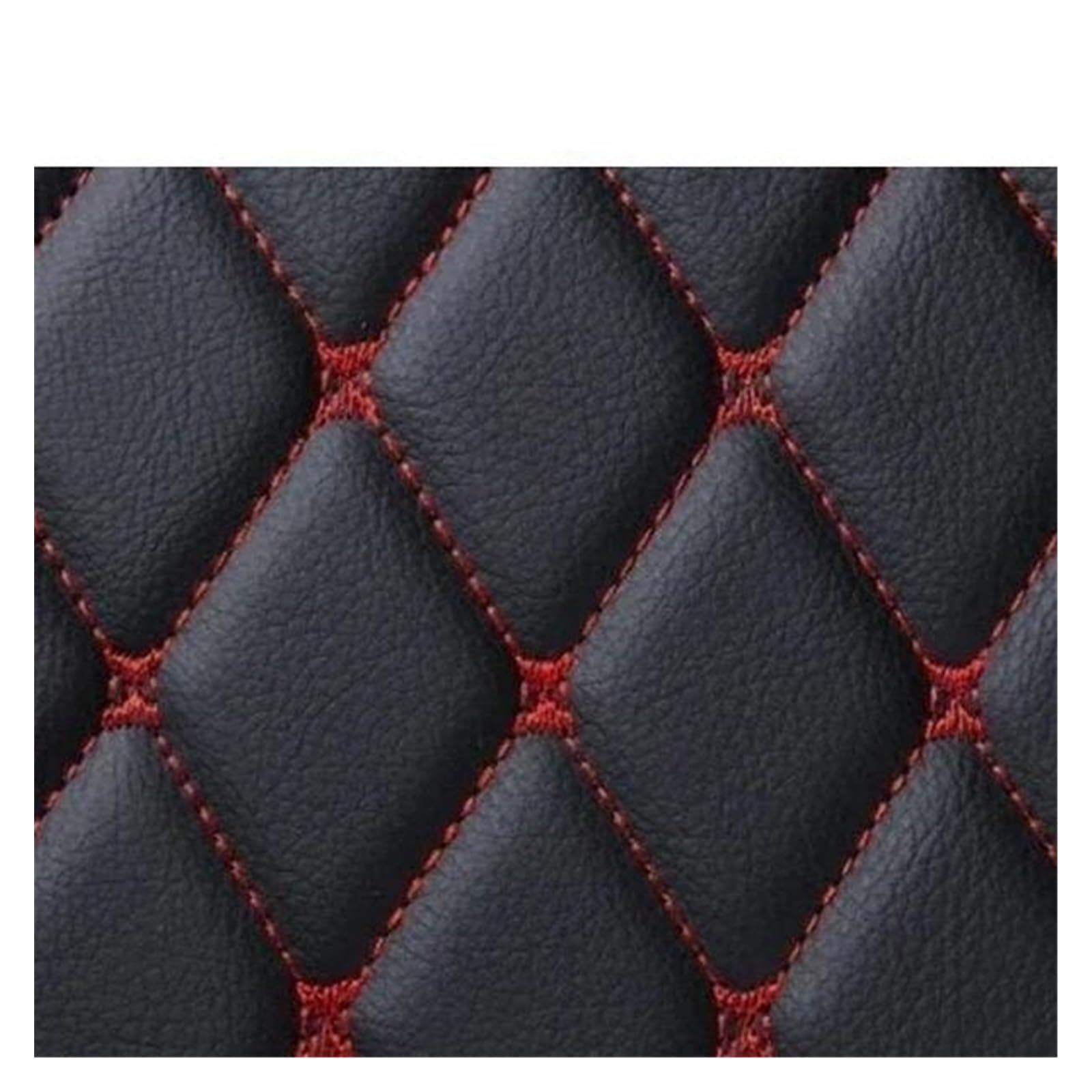 Kofferraum Schutzmatte Kofferraumwanne Set Für 1er E81 Custom High Side Kofferraummatte Pad Innenausstattung Autozubehör(Black red) von DUDUYANG