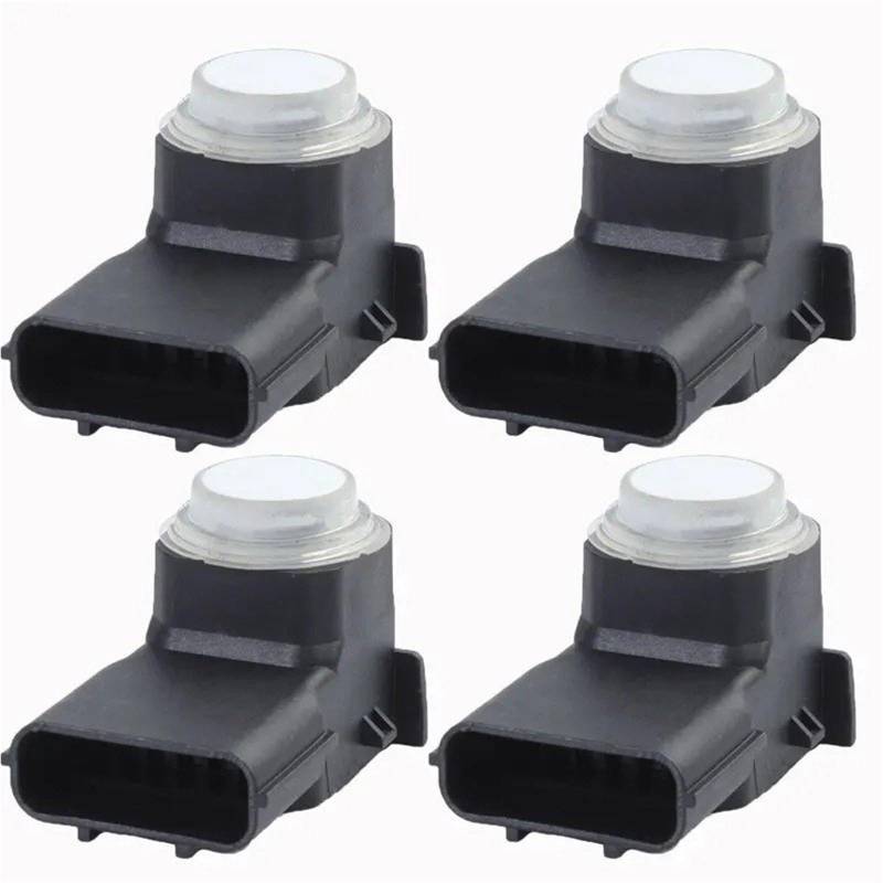 Parksensor Für Civic Für CRV Für HRV Für SRV Für Accord 39680-TEX-Y110-M1 39680TEXY110M1 PDC Parkplatz Sensor Einparkhilfe(4PCS White) von DUDUYANG