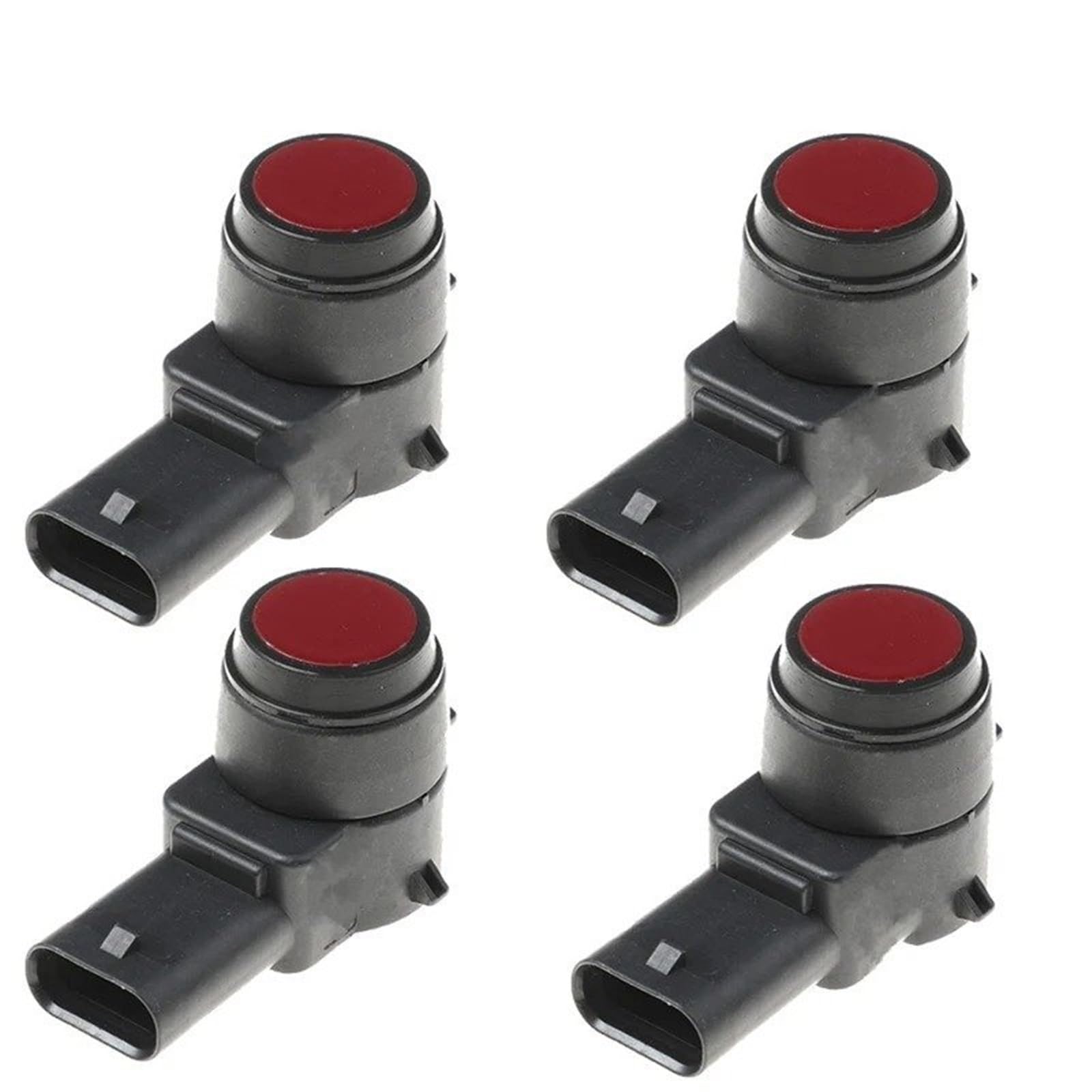 Parksensor Für Scirocco Für Touran 7L5919275 7L5919275B Auto PDC Parkplatz Sensor 0263003684 Einparkhilfe(4pcs red) von DUDUYANG