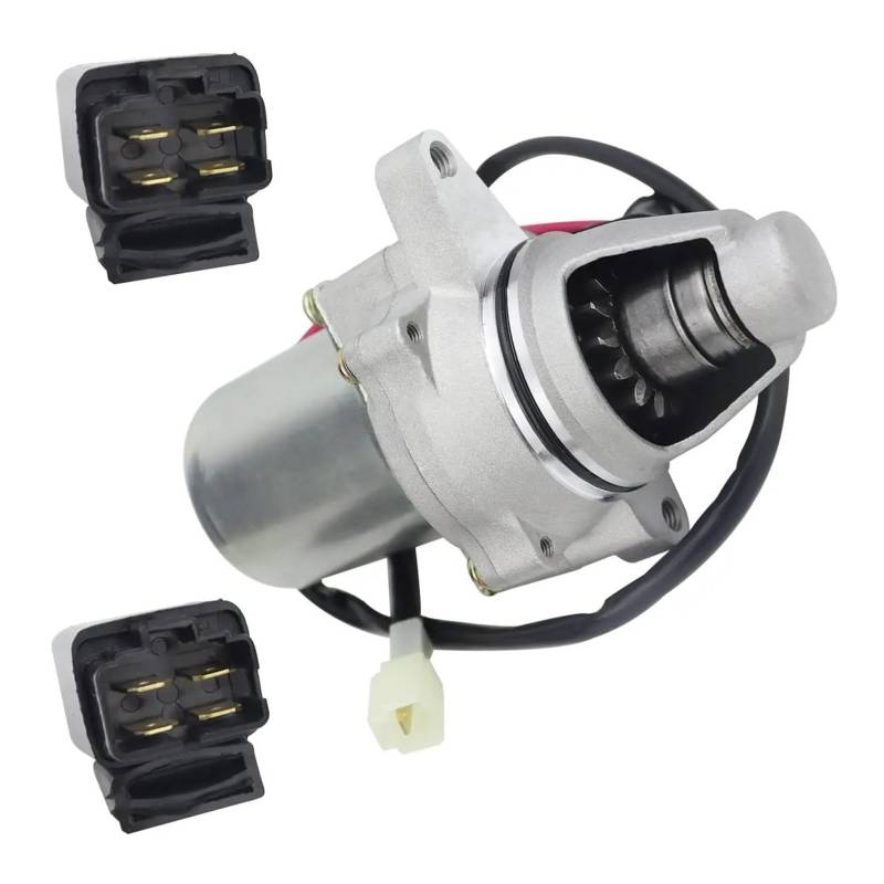 Startermotor Anlasser Und Relais Für Suzuki ATV LT80 Für Quadsport 1987–2002 2003 2004 2005 2006 31100-40B01 31100-40B00 21163 Motor Anlasser von DUDUYANG