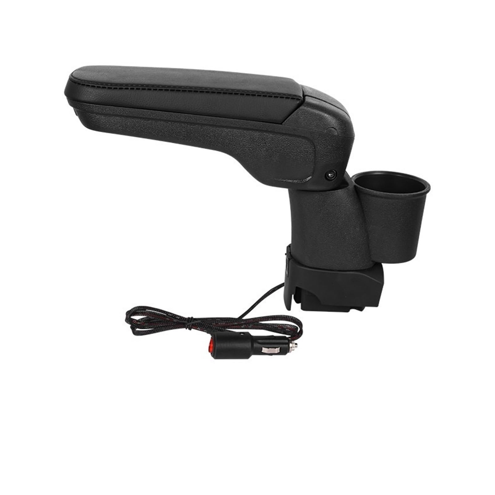 Auto-Armlehnenbox Auto Einstellbare Hand Rest für Sitz Armlehne Box Für MINI für COOPER F55 F56 F57 R55 R56 R57 R58 R59 R60 CLUBMAN COUNTRYMAN CABRIO(R60 R61 USB) von DUEYUU