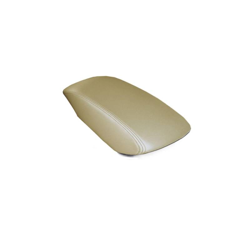 Auto-Armlehnenbox Leder Auto Center Konsole Deckel Armlehne Abdeckung Kappe Haut Trim Protector Für Toyota für Camry 2007-2011 Zubehör(Beige) von DUEYUU