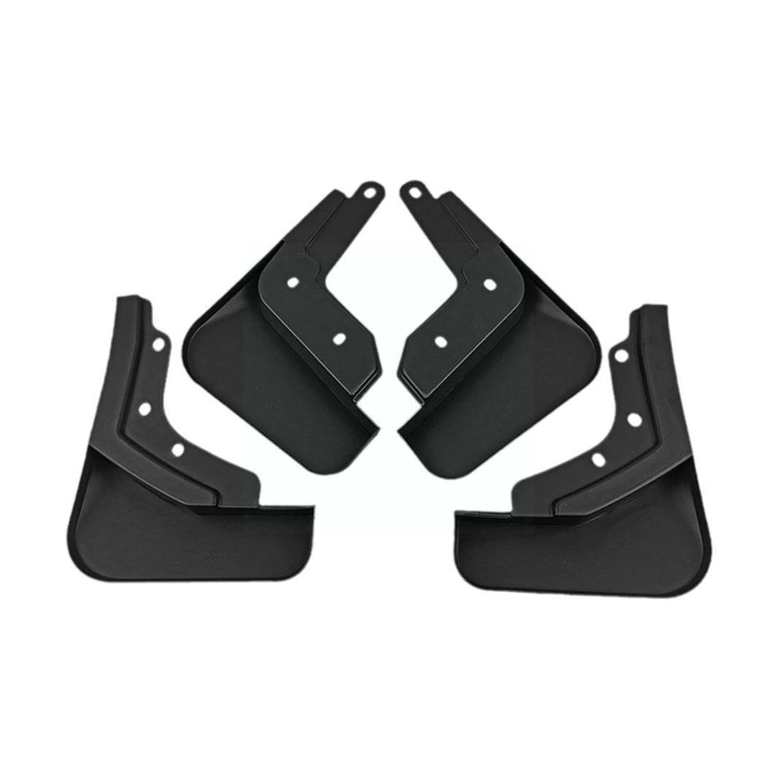 Auto Schmutzfänger Schmutzfänger Schlamm Flaps Splash Guards Kotflügel Vorne Hinten Schlamm klappen Schutz Für Polestar 2 2021 2022 2023 Auto Zubehör F4S9 von DUEYUU