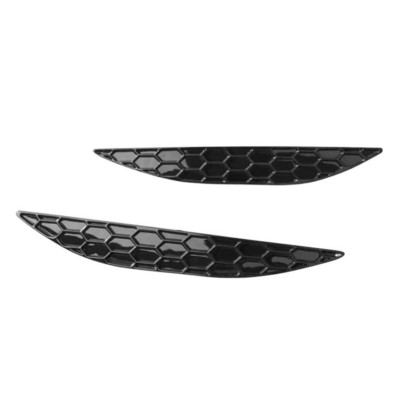 Auto-Seitenspoiler 2 STÜCKE Glänzend Schwarz Hinten Stoßstange Reflektor für VW für Golf 7 7,5 GTI R für Standard 2013-2016 2017 2018 2019 2020(B MK7) von DUEYUU