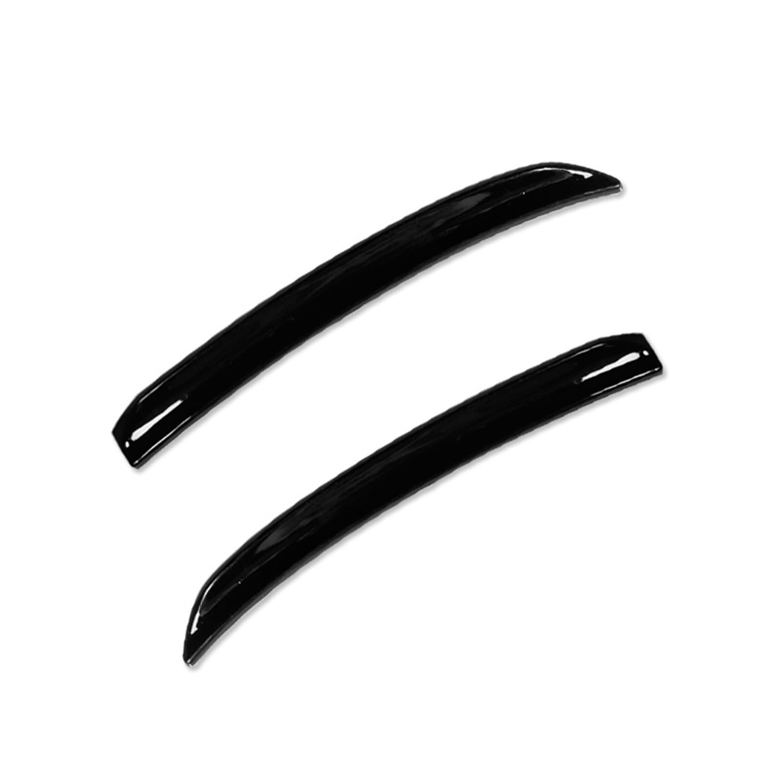 Auto-Seitenspoiler 2 stücke Auto Hinten Flügel Trim Spoiler Verlängerung Lip Flossen für Mini für COOPER F55 F56 S/JCW 2014-up(Schwarz) von DUEYUU