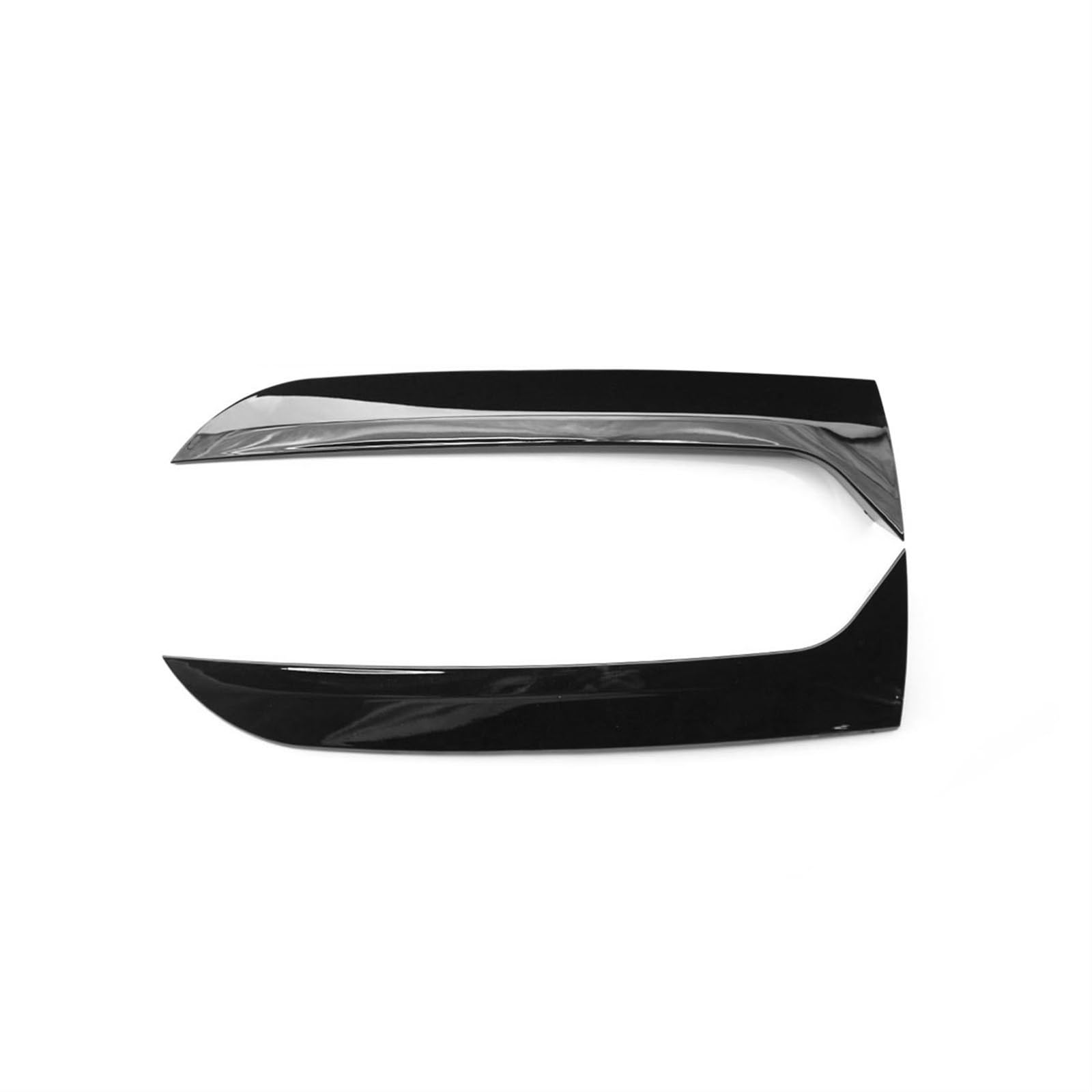 Auto-Seitenspoiler 2 stücke Heckscheibe Seitenspoiler Canard Splitter Trim Ersatz für VW für Tiguan MK1 2007-2016 Autozubehör(Glossy Black) von DUEYUU