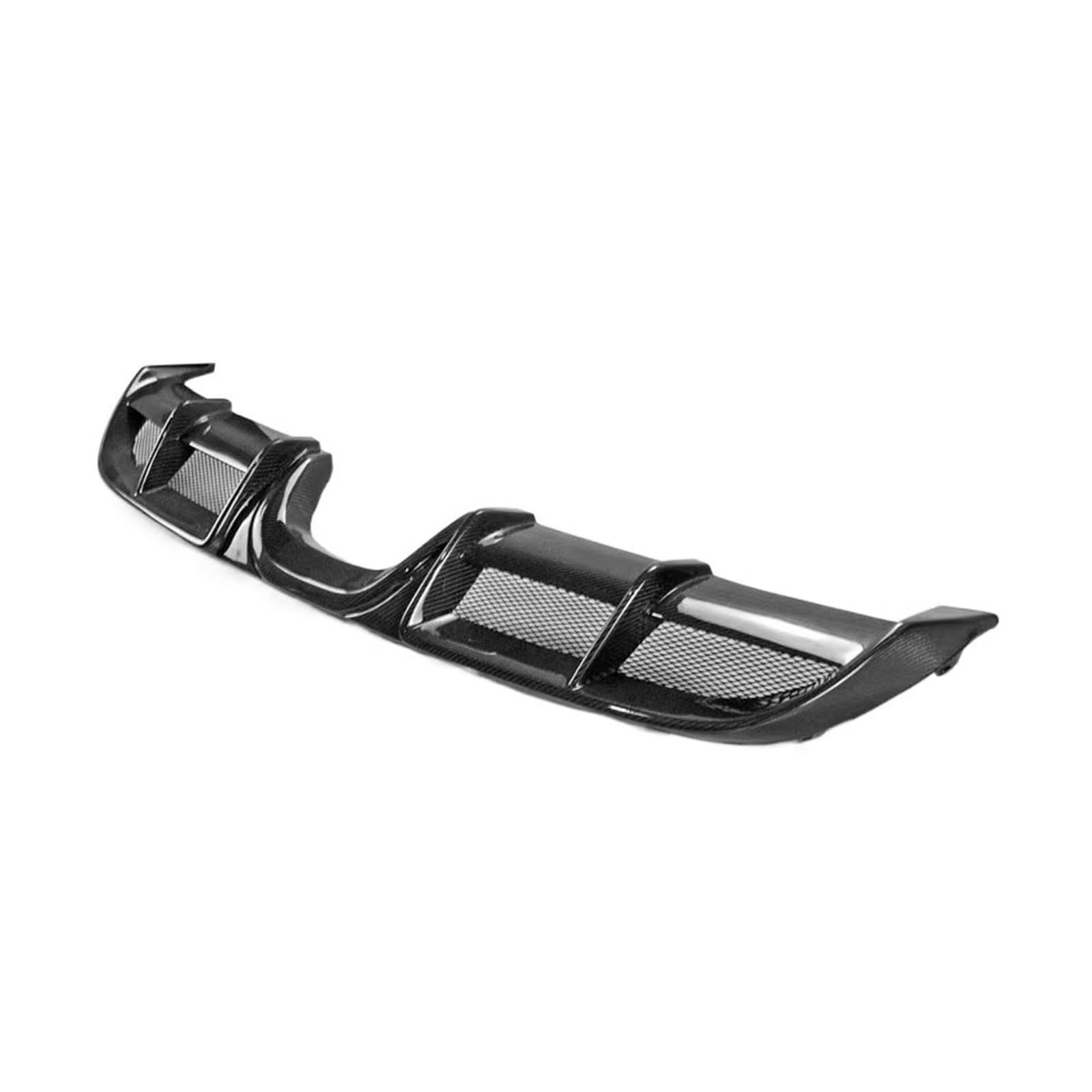 Auto-Seitenspoiler Auto Heckstoßstange Diffusor Lip Auspuff Spoiler Kofferraum Splitter Echt Carbon Fiber für Porsche 718 für Boxster für Cayman 2016-2020 von DUEYUU