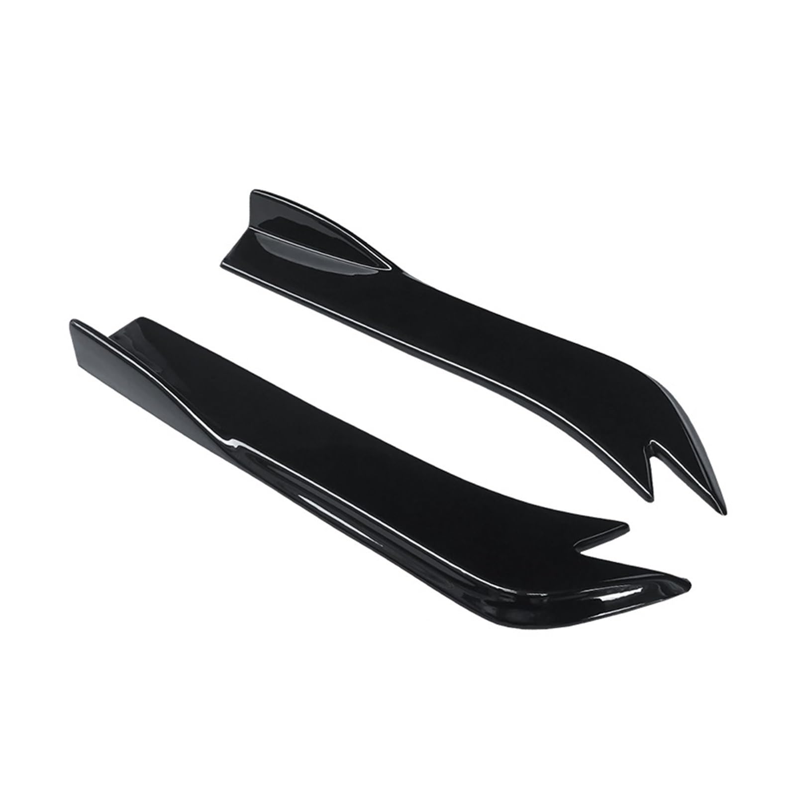 Auto-Seitenspoiler Auto Heckstoßstange Splitter Schürzen Kofferraumlippe Spoiler Flügel Diffusor Schutz A7 2015-2022(Carbon Fiber Look) von DUEYUU