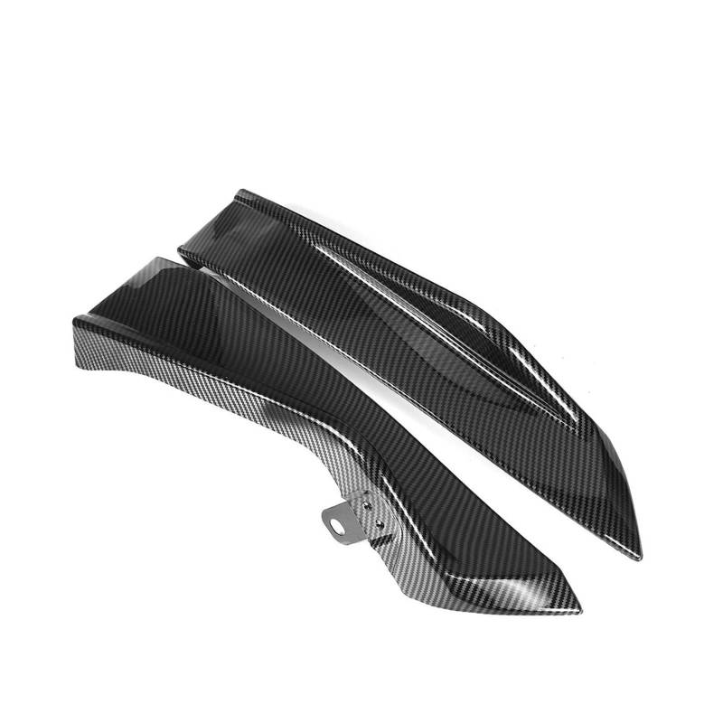 Auto-Seitenspoiler Auto Hinten Seite Stoßstange Lip Schürzen Diffusor Splitter Canard für Subaru BRZ 2013 2014 2015 2016 2017 2018(Carbon look) von DUEYUU