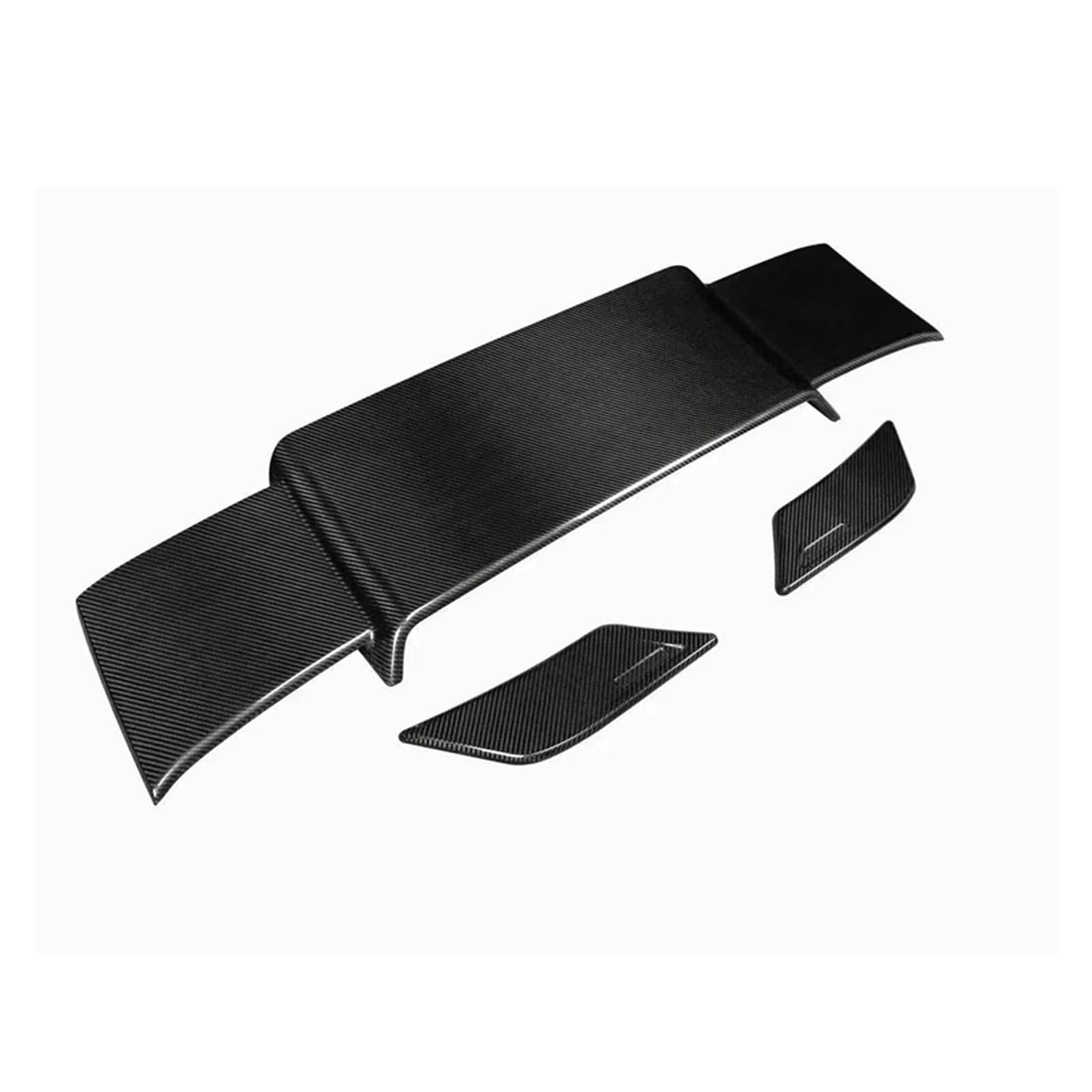 Auto-Seitenspoiler Für Benz G Klasse G500 G550 G63 G350 W463 1990-2017 W464 2018-2021 Real Carbon Fiber Dach Hinten spoiler Top Schwanz Flügel Auto Styling(1990-2017 W463) von DUEYUU