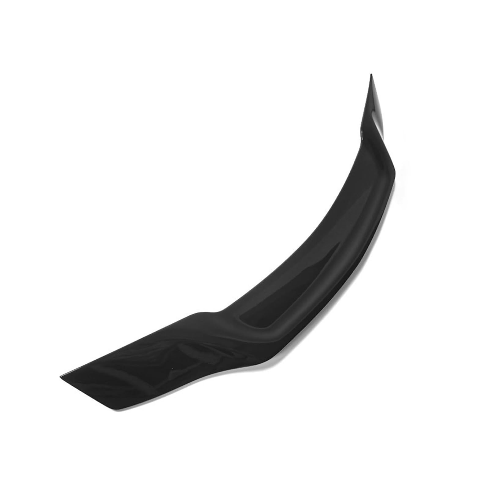 Auto-Seitenspoiler Für Mercedes für Benz W204 4 Türer für Limousine C Klasse 2008-2014 C200 C250 C300 Heckspoiler Flügel Ducktail Lip(Schwarz) von DUEYUU