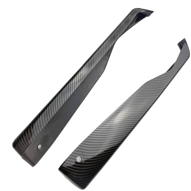 Auto-Seitenspoiler Für Subaru für Impreza für WRX für Sti 4 für Dr 2011 2012 2013 2014 Auto Heckstoßstange Lip Splitter Diffusor Spoiler Canard(Carbon texture) von DUEYUU