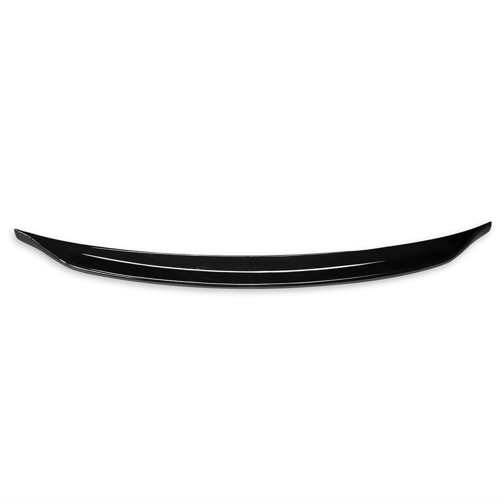 Auto-Seitenspoiler Für Subaru für WRX für STI VA1 VA2 ABS Auto Heckspoilerlippe Kofferraumspoilerlippe Verlängerung Heckflügellippe Kofferraumspoiler 2015-2021(Glossy Black) von DUEYUU