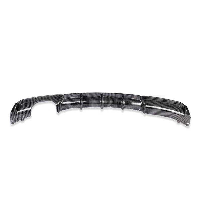 Auto-Seitenspoiler Heckdiffusor für Stoßstange Frontlippe Kofferraumspoiler Body Kit für BMW 3er F30 F31 F35 M3 für Sport 2012–2019(Carbon 2Xsingle) von DUEYUU