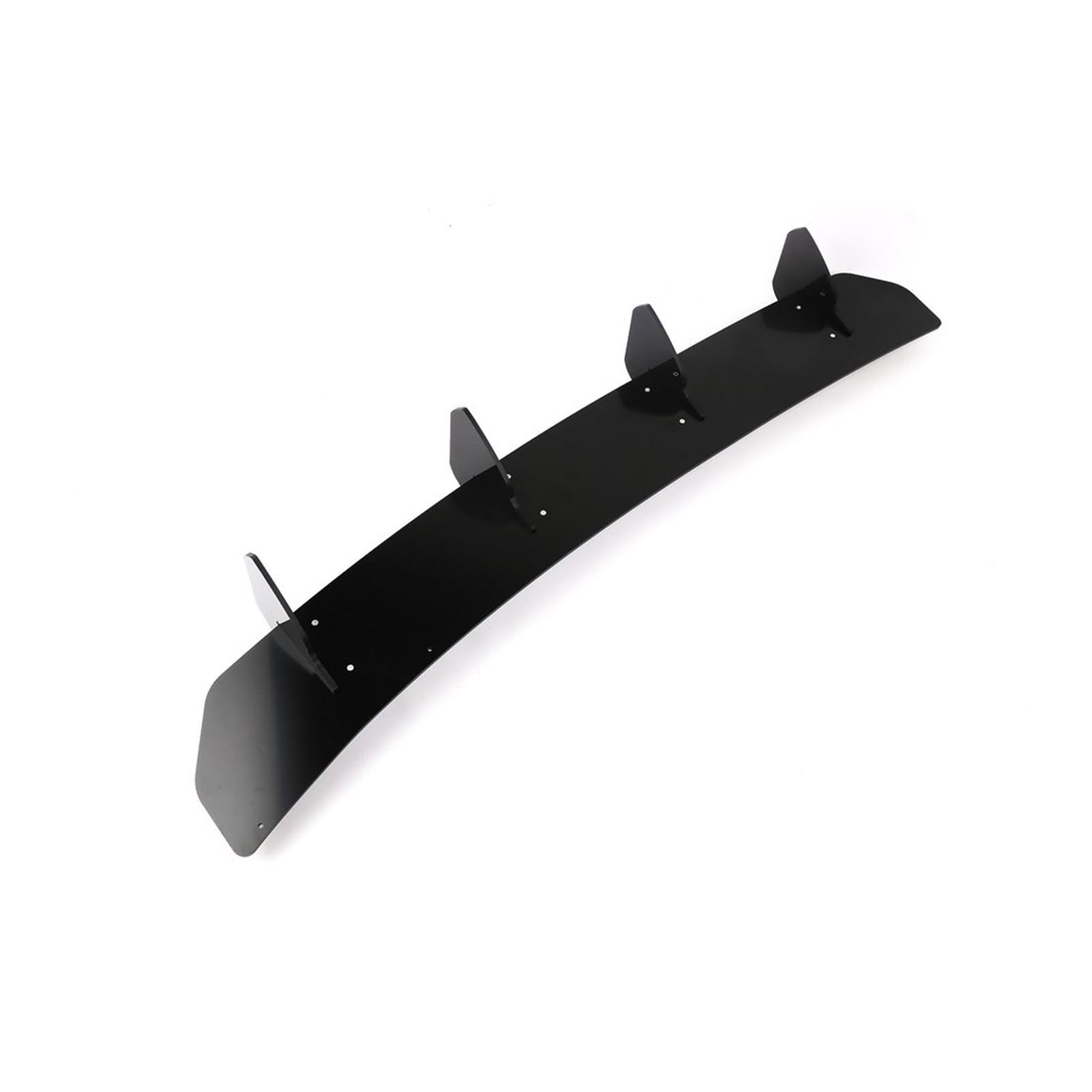 Auto-Seitenspoiler Heckspoilerlippendiffusor-Splitter für schwarzglänzendes Bodykit, Auto-Styling-Schutz für Golf MK6 GTI 1.4 für TSI 2009-2013(For MK6 1.4 TSI) von DUEYUU