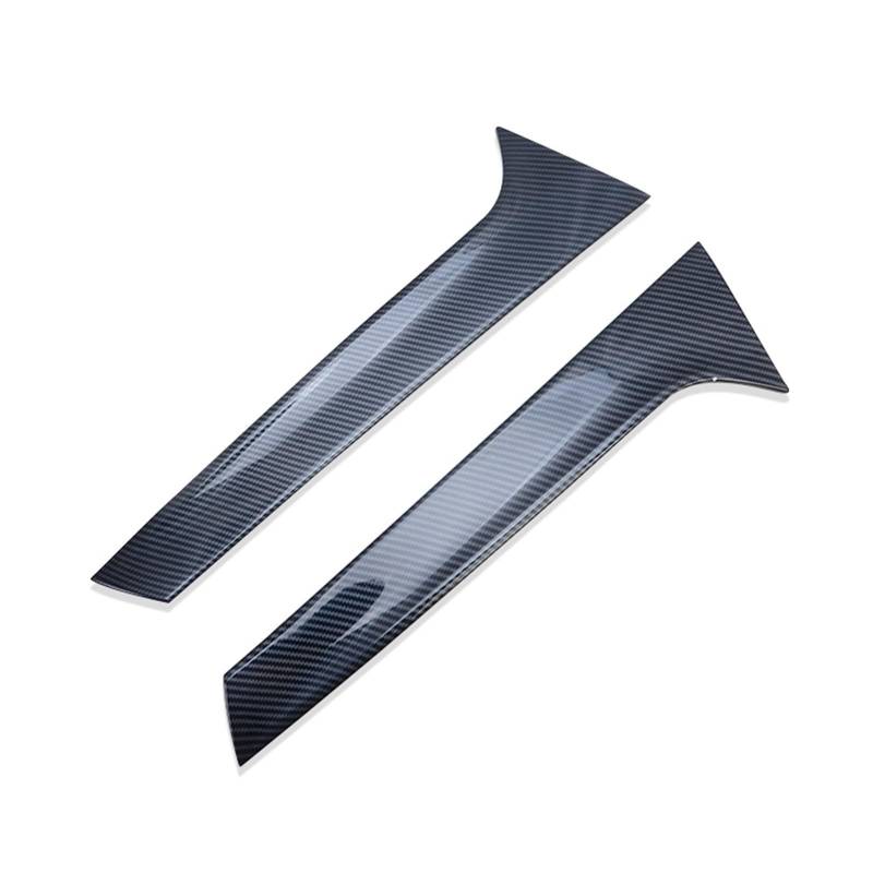 Auto-Seitenspoiler Q5 2018 2019 2020 Auto Heckscheibe Spoiler Abdeckung Trim Seite Flügel Splitter Form Streifen Aufkleber Zubehör(Carbon Color) von DUEYUU