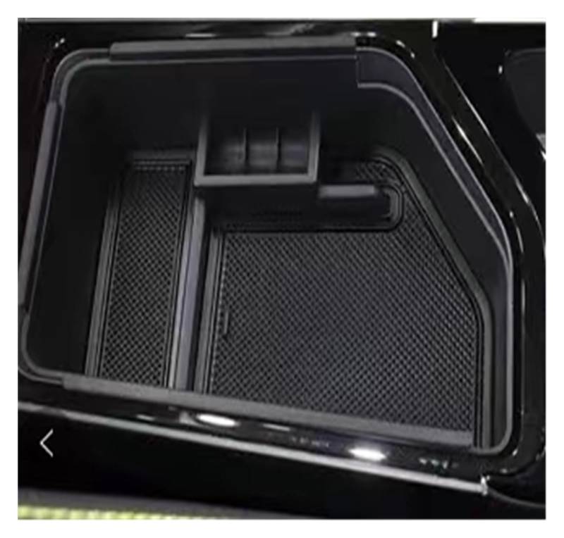 DUEYUU Auto-Armlehnenbox 1SET Auto Mittelkonsole Armlehne Storage Box Halter Innen Organizer Handschuhfach Für KIA EV6 2022(for Right Rudder) von DUEYUU