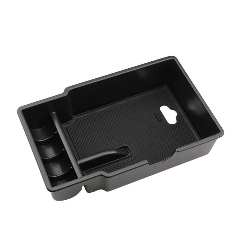 DUEYUU Auto-Armlehnenbox ABS Auto Center Armlehne Storage Box Container Verstauen Handschuh Box für Jeep für Renegade 2014-2021 Innen Zubehör(Rot) von DUEYUU