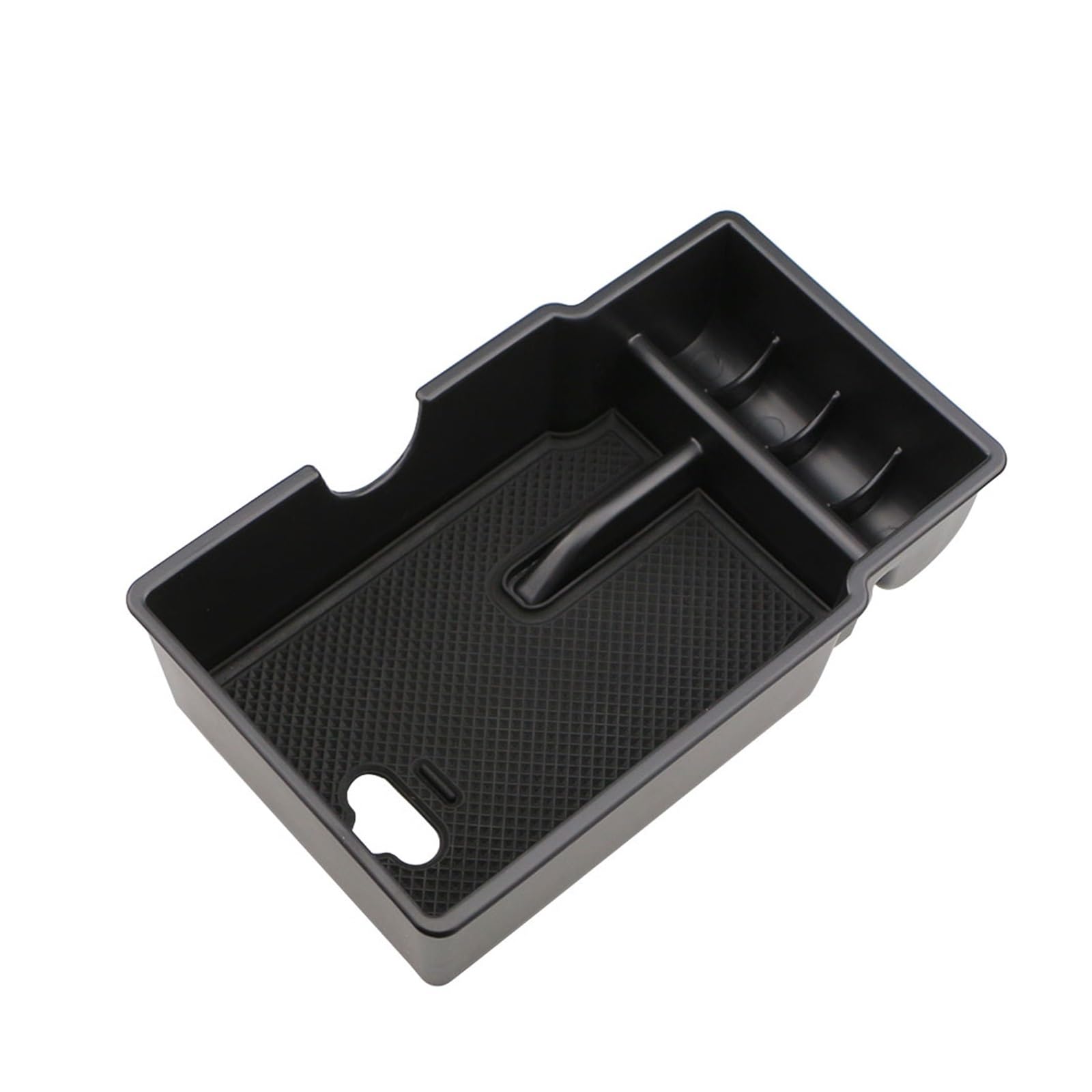 DUEYUU Auto-Armlehnenbox ABS Auto Center Armlehne Storage Box Container Verstauen Handschuh Box für Jeep für Renegade 2014-2021 Innen Zubehör(Weiß) von DUEYUU