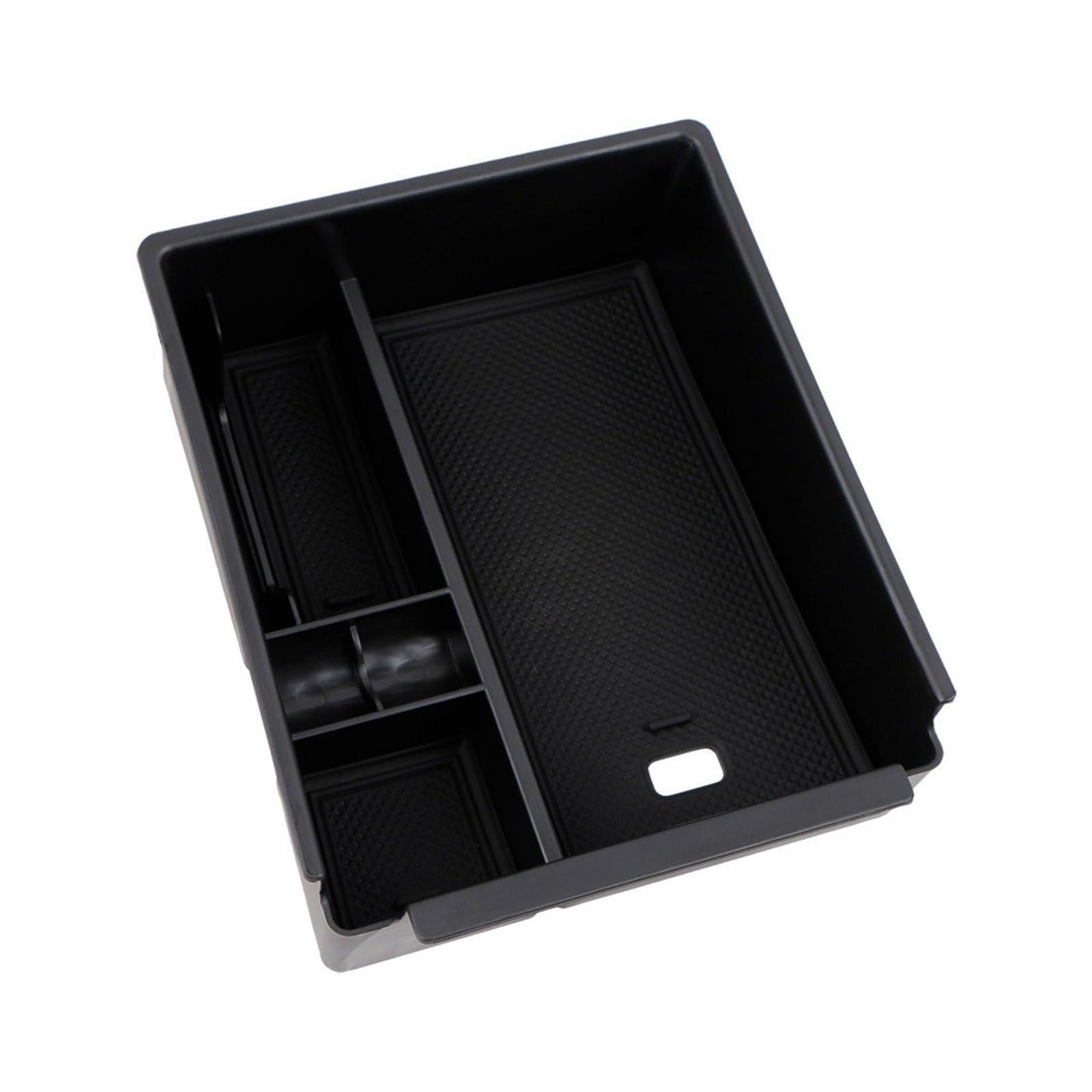 DUEYUU Auto-Armlehnenbox Auto-Mittelarmlehne Aufbewahrungsbox Halter für Hyundai für Tucson NX4 2021 2022 Center Console Organizer Aufräumen Zubehör(Schwarz) von DUEYUU