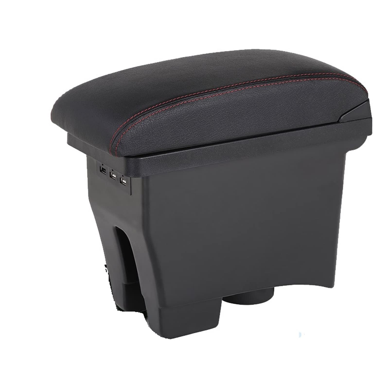 DUEYUU Auto-Armlehnenbox Für VW für Polo Mk5 6R für Vento 2012-2018 Armlehne Center Storage Box Auto Armlehne Box Auto Zubehör Nachrüstung(A2) von DUEYUU