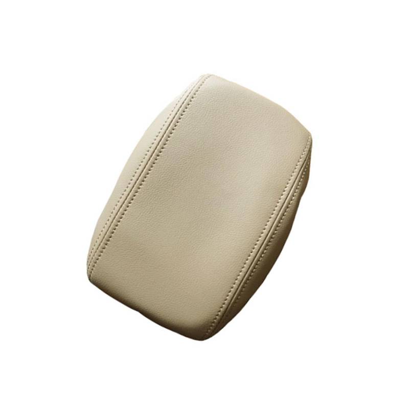 DUEYUU Auto-Armlehnenbox Mittelarmlehnen-Gehäuseabdeckung Auto-Innenraum-Armlehnenbox Lederabdeckung Autozubehör für Toyota für Corolla 2008-2013(Beige) von DUEYUU