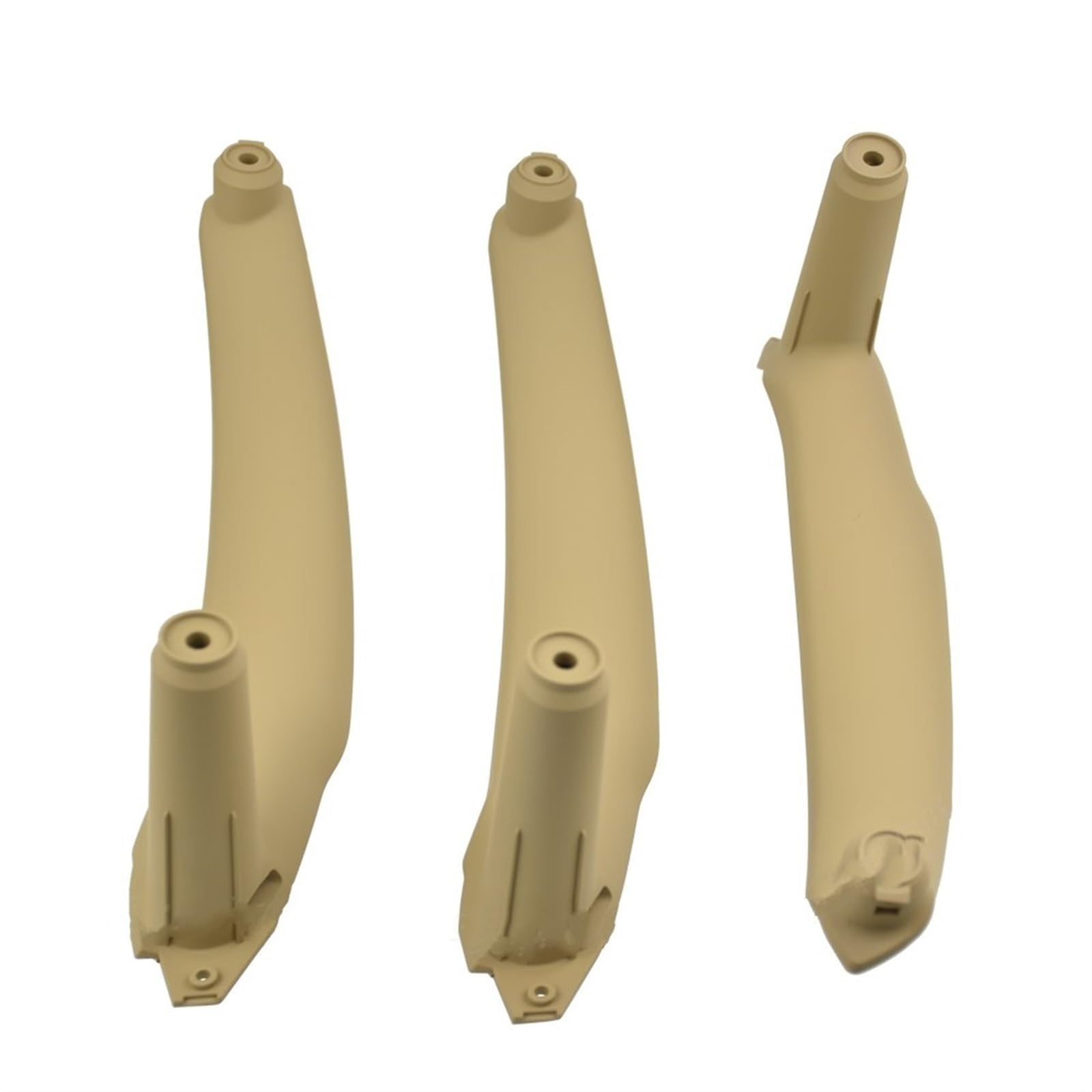 DUEYUU Auto-Innentürgriffe Für BMW E70 E71 X5 X6 Auto Armlehne Links Vorne Fahrerseite Für Sitz Innen Tür Griff Innen Panel Pull Trim Abdeckung(Beige 3pcs) von DUEYUU