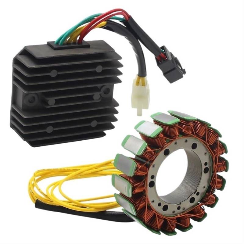 DUEYUU Motorrad-EFM-Spule Motorrad Magneto Stator Spule Spannungsregler Gleichrichter für VFR750F von DUEYUU