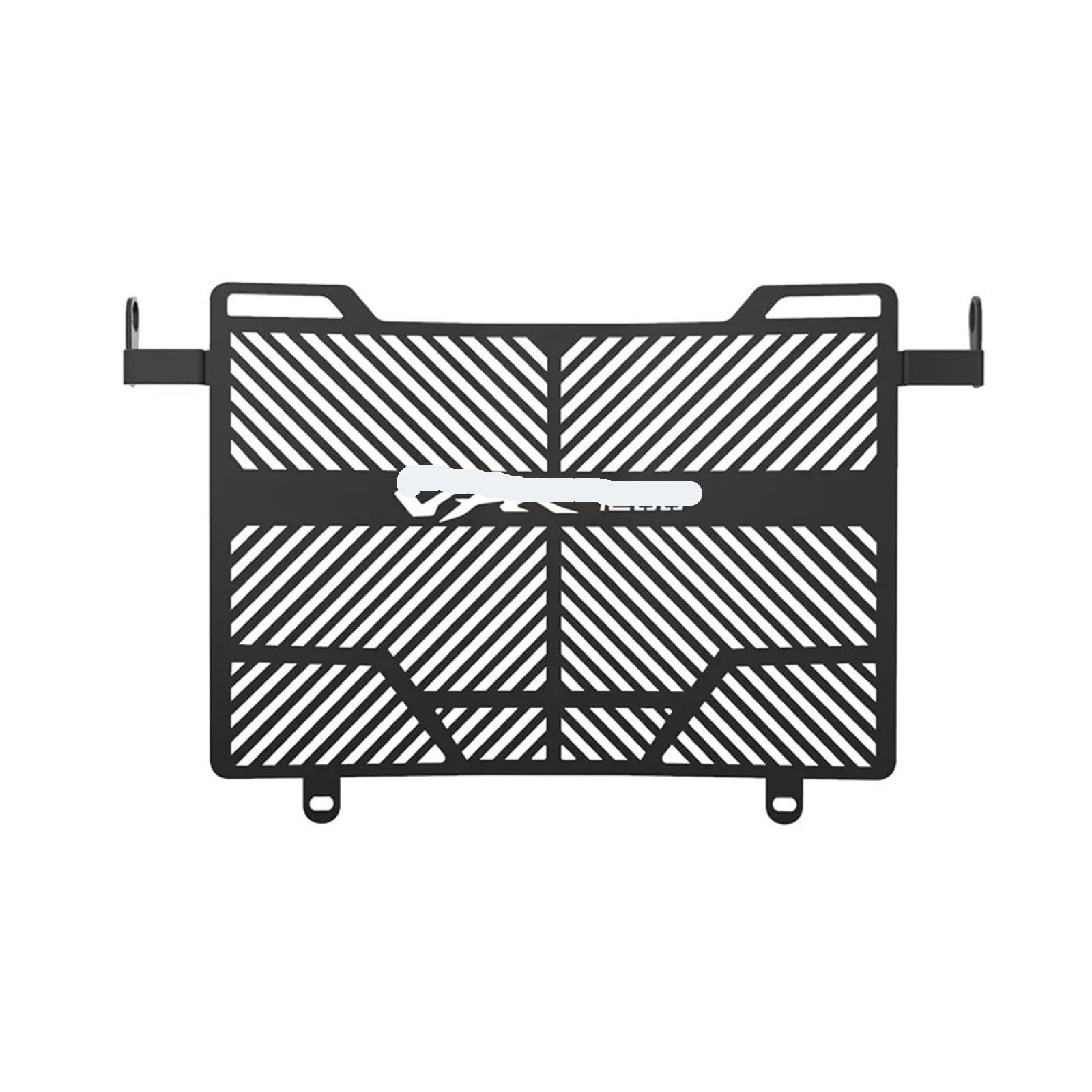 DUEYUU Motorradwasser -Retikulations -Tanks Für VFR1200X VFR 1200X 1200 für Crosstourer 1200 2013-2020 Motorrad für Kühlergrillschutzabdeckung(A Black) von DUEYUU