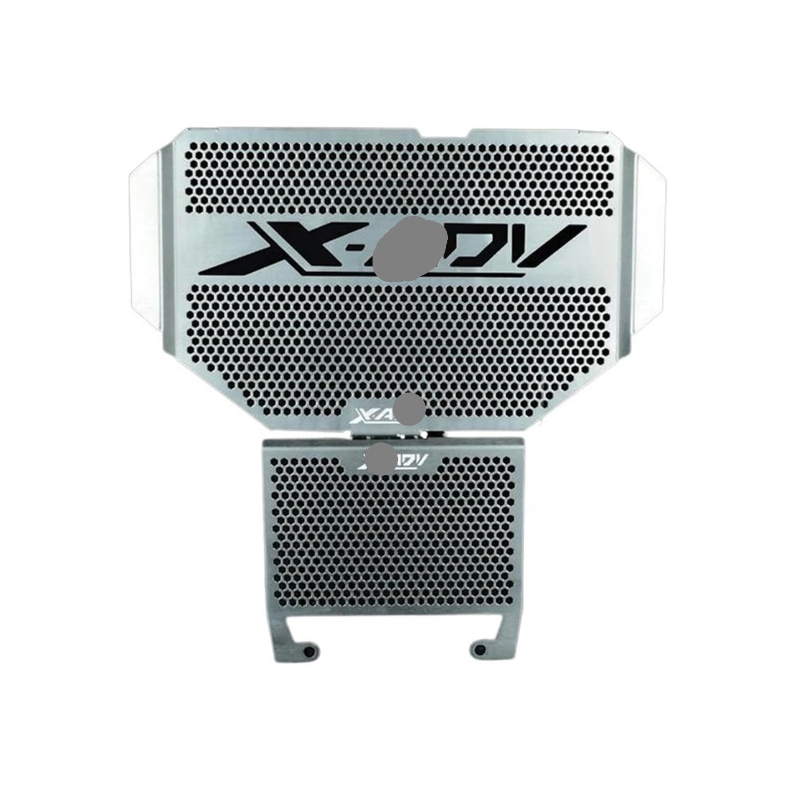 DUEYUU Motorradwasser -Retikulations -Tanks Für X-ADV X ADV für XADV 750 2017-2020 Motorradzubehör Aluminium für Kühlergrill Grillschutz Schutzabdeckung(XADV LOGO-01) von DUEYUU