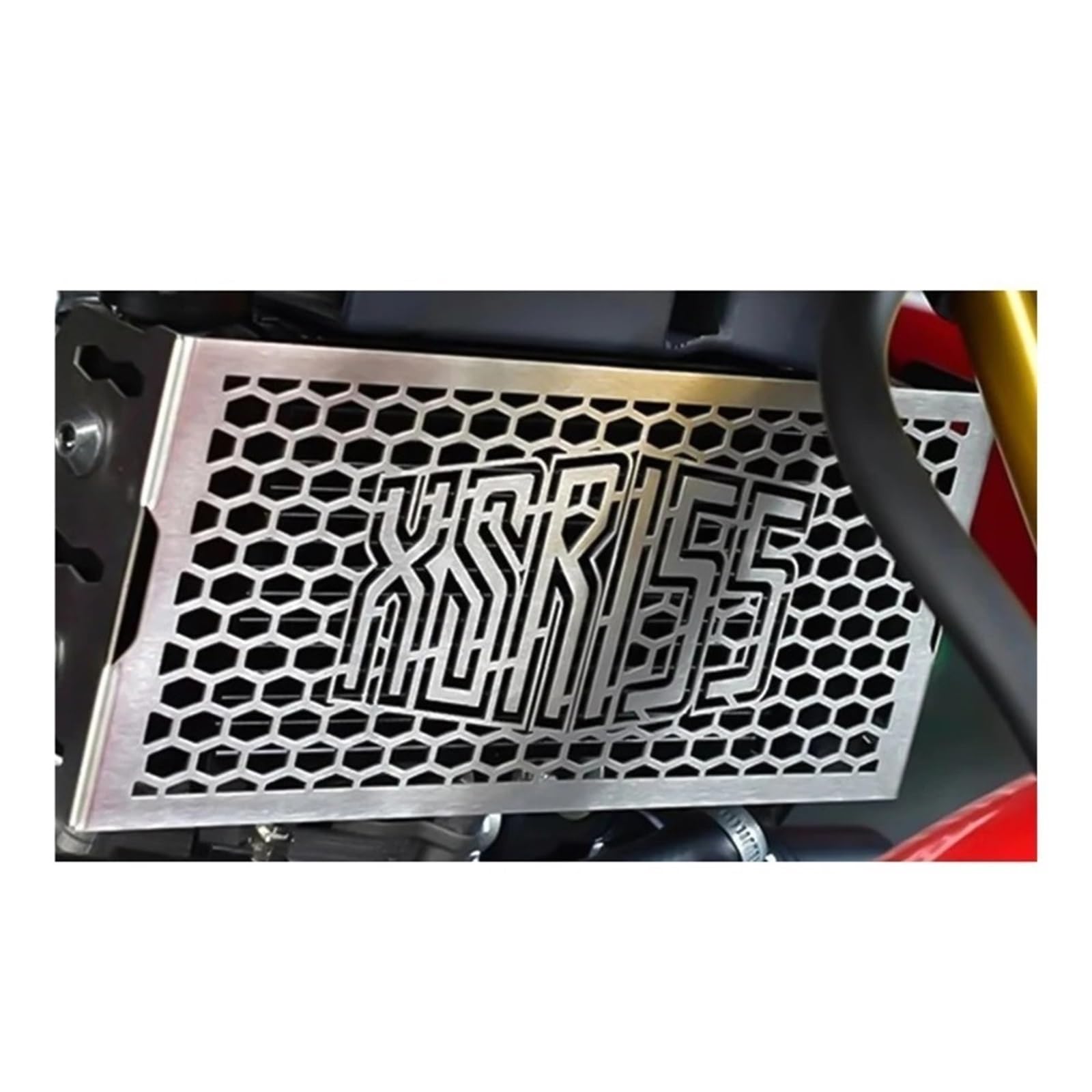 DUEYUU Motorradwasser -Retikulations -Tanks Für XSR155 XSR 155 2019-2023 2022 2021 Motorräder CNC Aluminium Für(Silber) von DUEYUU