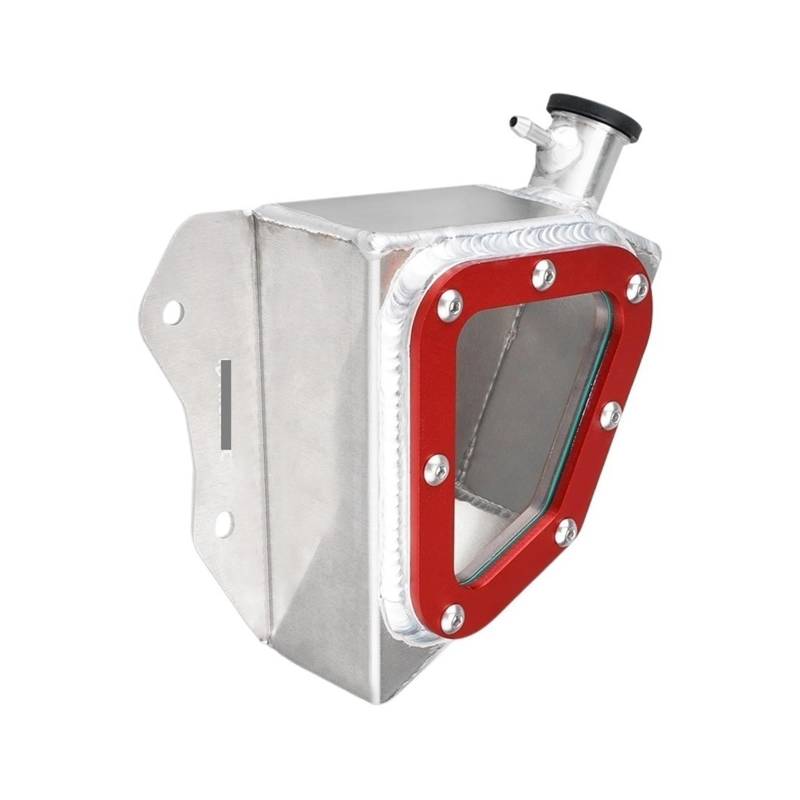 DUEYUU Motorradwasser -Retikulations -Tanks Für Yamaha Für Raptor 700R 2013-2023 1PE-F1871-00-00 Überlauf Kühlmittel für Kühler für Tank Reservoir(Rot) von DUEYUU