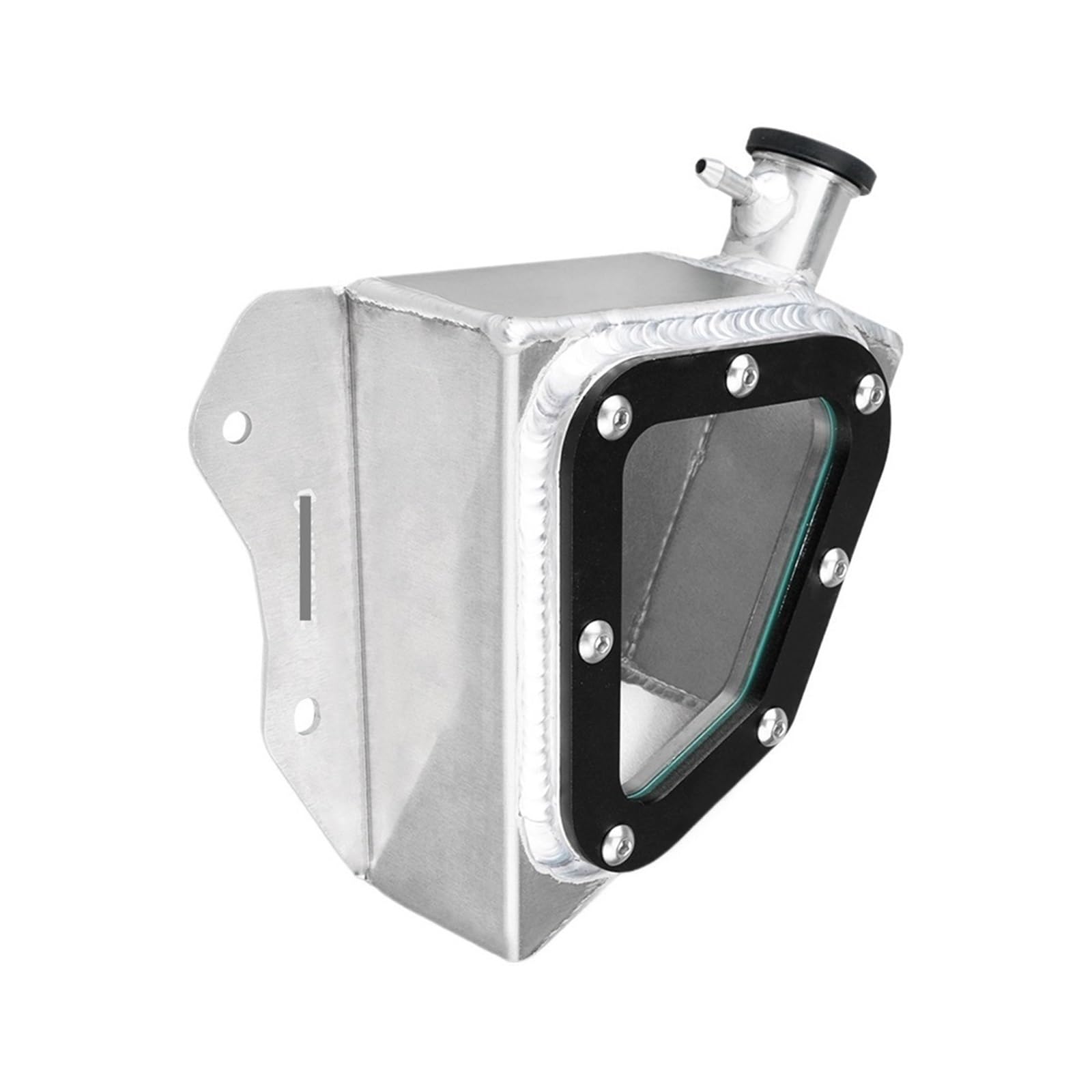 DUEYUU Motorradwasser -Retikulations -Tanks Für Yamaha Für Raptor 700R 2013-2023 1PE-F1871-00-00 Überlauf Kühlmittel für Kühler für Tank Reservoir(Schwarz) von DUEYUU