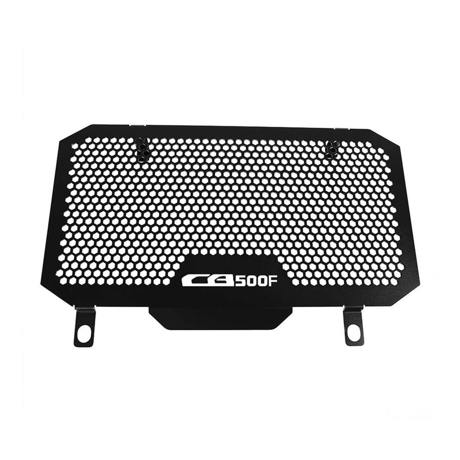 DUEYUU Motorradwasser -Retikulations -Tanks Motorrad für Kühlergrill Grill Schutz Abdeckung Schutz Abdeckung Für CB500F CB 500F CB500 F 2013 2014 2015 Öl Kühler Abdeckung(CB500F Logo) von DUEYUU