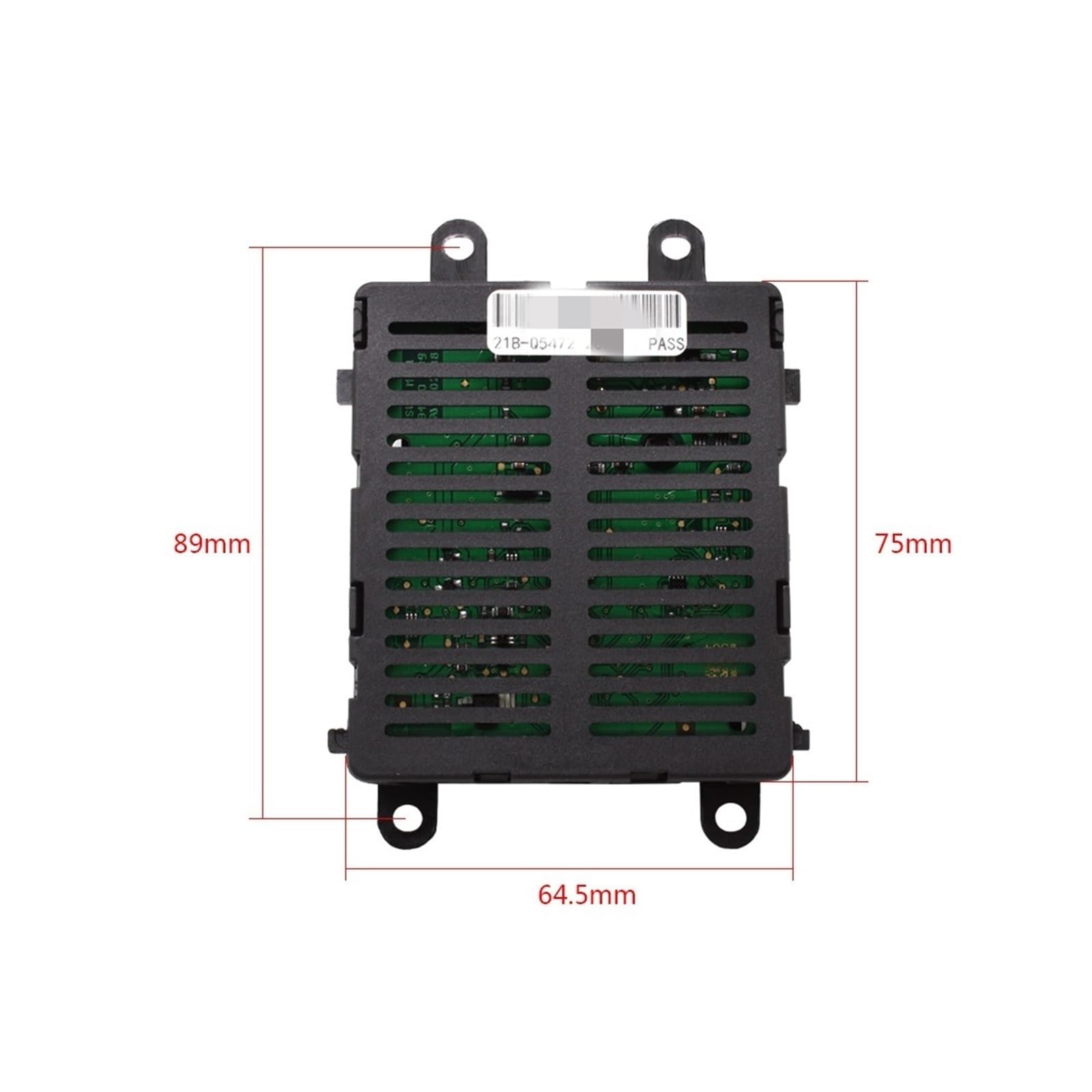 DUEYUU Versteckte Vorschaltstoff 12V für Xenon LED-Scheinwerfer DRL-Steuermodul 8R0907472B 8R0 von DUEYUU