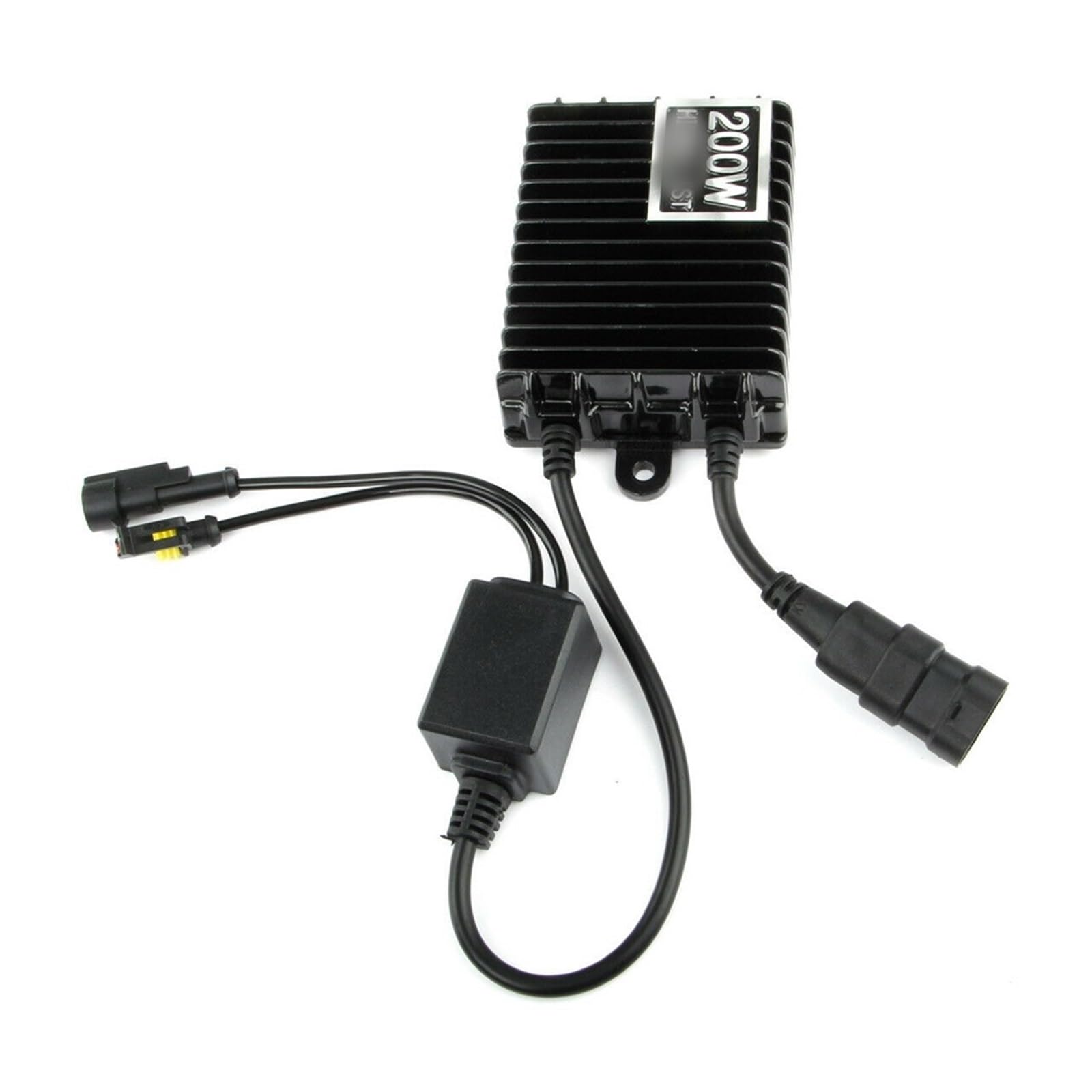 DUEYUU Versteckte Vorschaltstoff 1PCS 55W 75W 100W 150W 200W - für Xenon-Ersatz-Vorschaltgerät DC 12V H1 H3 H7 9005 9006 Auto-Lichtsteuermodul-Kits(55W) von DUEYUU