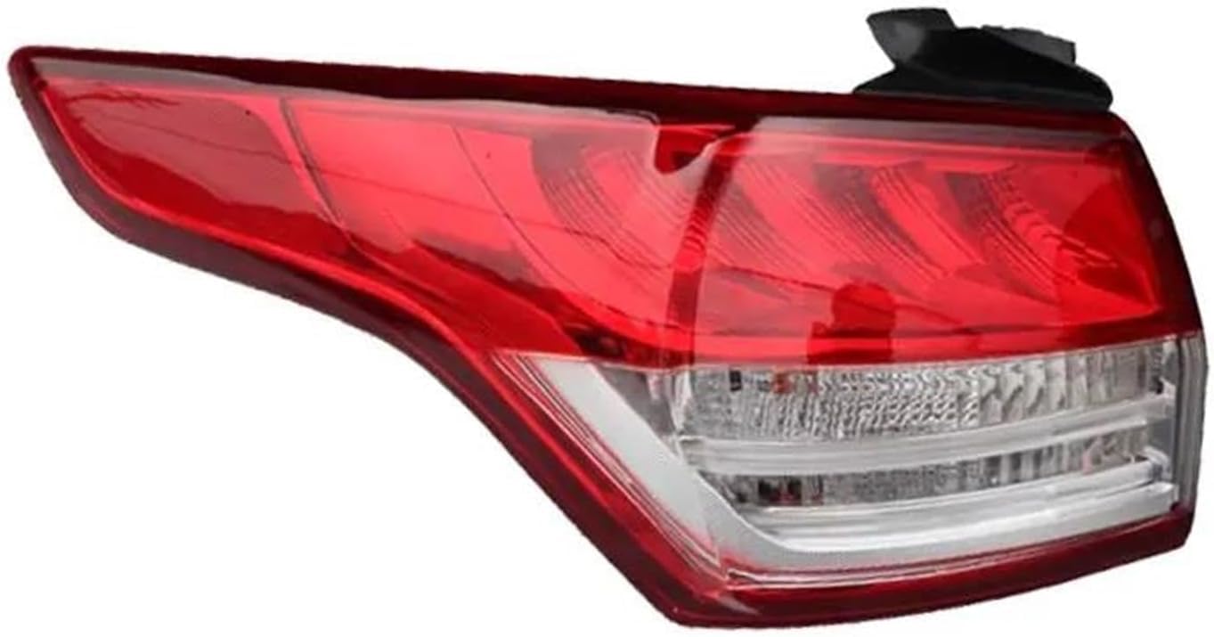 Heck -Rücklicht Auto Rücklichtbaugruppen Warnung Bremse Stoßstange Nebel Lampe Auto Hinten Rücklicht Montage Für Ford 2013-2016(Outside Left) von DUEYUU