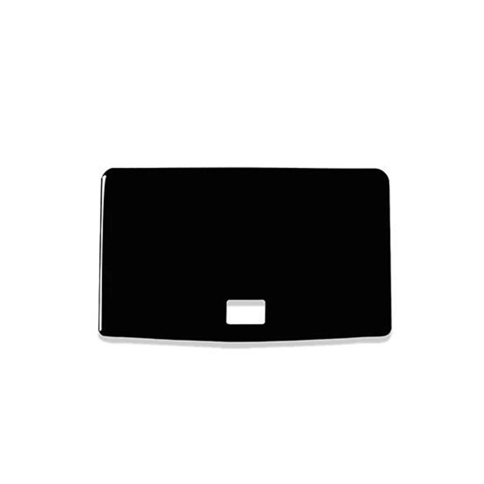 Zierleiste Mittelkonsole Auto-Innenraum-Display-Panel-Trim-Aufkleber-Zubehör für C-Klasse W204 2007–2013(Schwarz) von DUEYUU