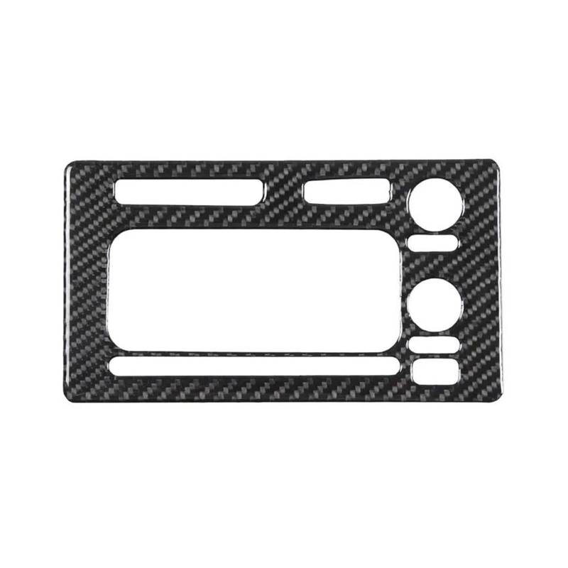 Zierleiste Mittelkonsole Für H3 2005–2009 Auto-Zentralsteuerungs-Display-Panel-Abdeckungsaufkleber(Schwarz) von DUEYUU