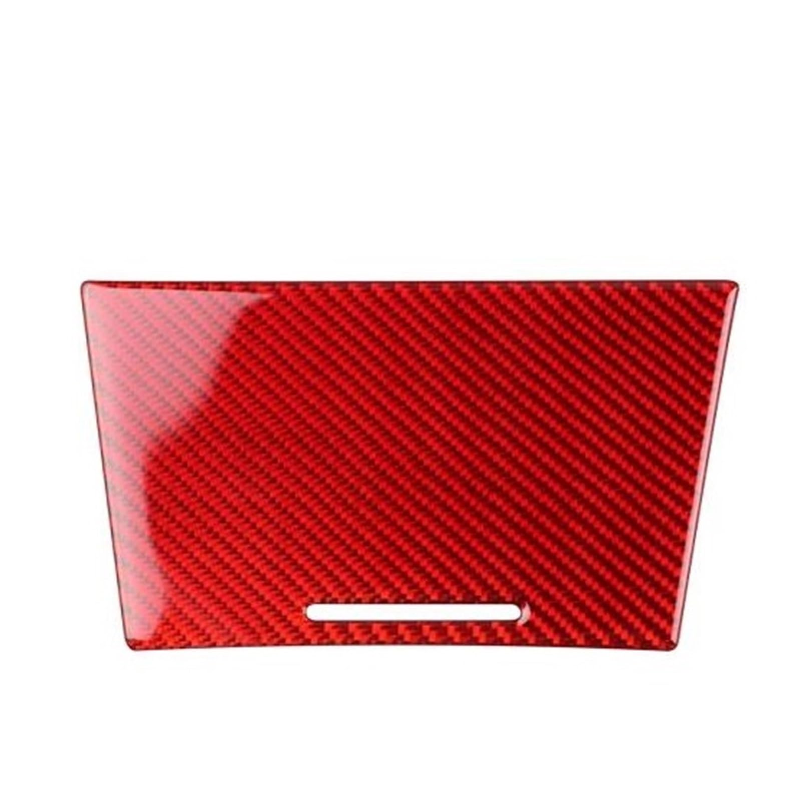 Zierleiste Mittelkonsole Für ILX 2013-2022 LHD Car Center Storage Box Trim Aufkleber(Rot) von DUEYUU