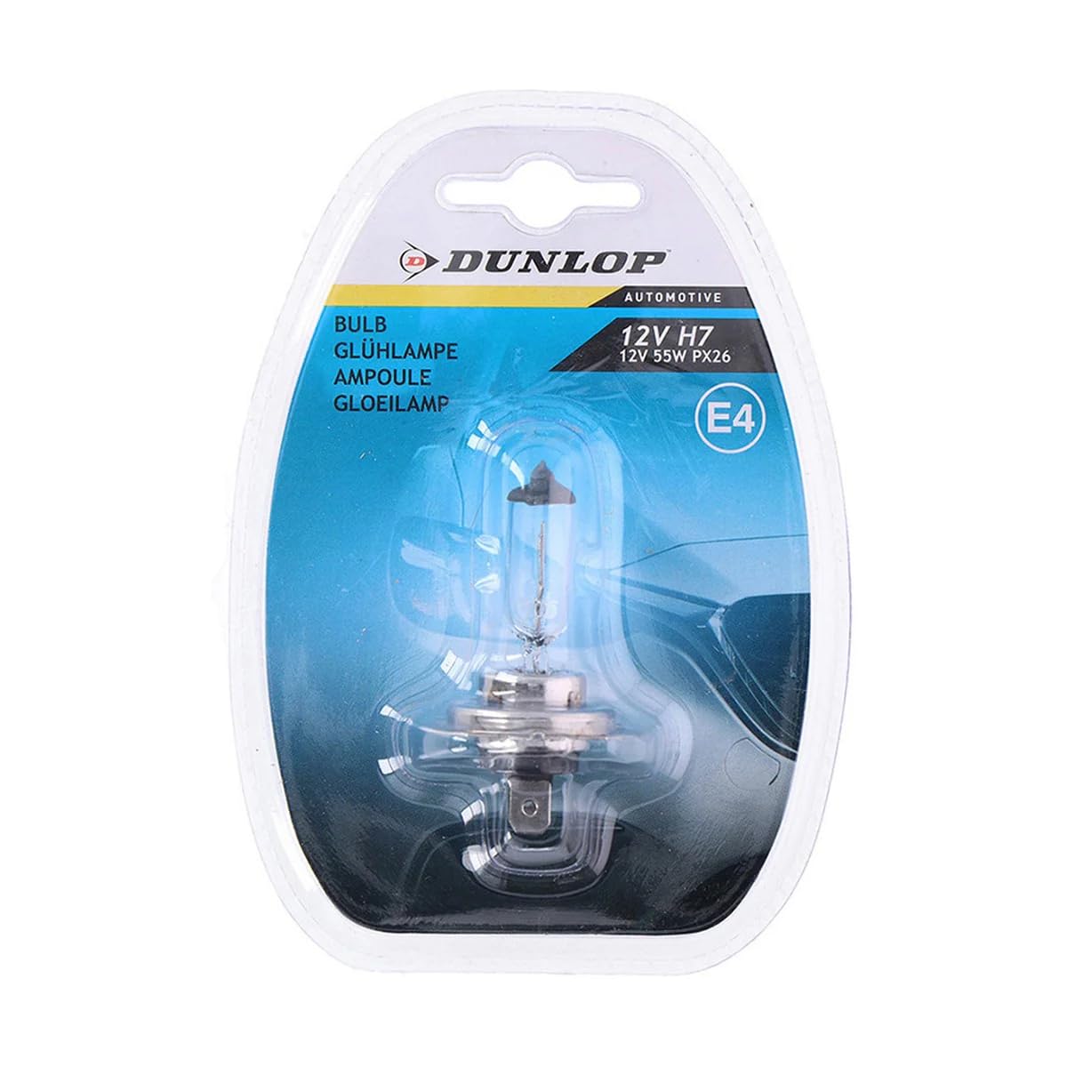 DUNLOP 06124 Auto Lampe H7 12V 55W E4 von DUNLOP