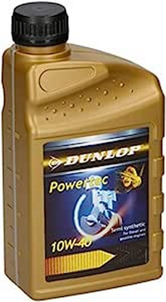 Dunlop 8711252013152 Oil Semi-Synthentic 10W-40, Gold von Dunlop