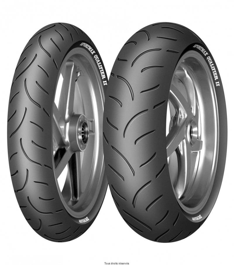 Dunlop 624728-120/70/R17 58W - E/C/73dB - Ganzjahresreifen, Schwarz von DUNLOP