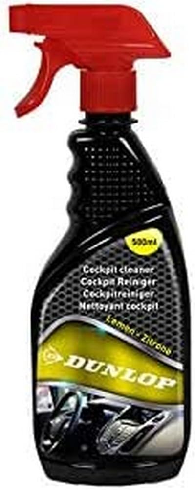 DUNLOP Automotive Fahrzeug-Cockpit-Reiniger - Zitrone - 500 ml von DUNLOP